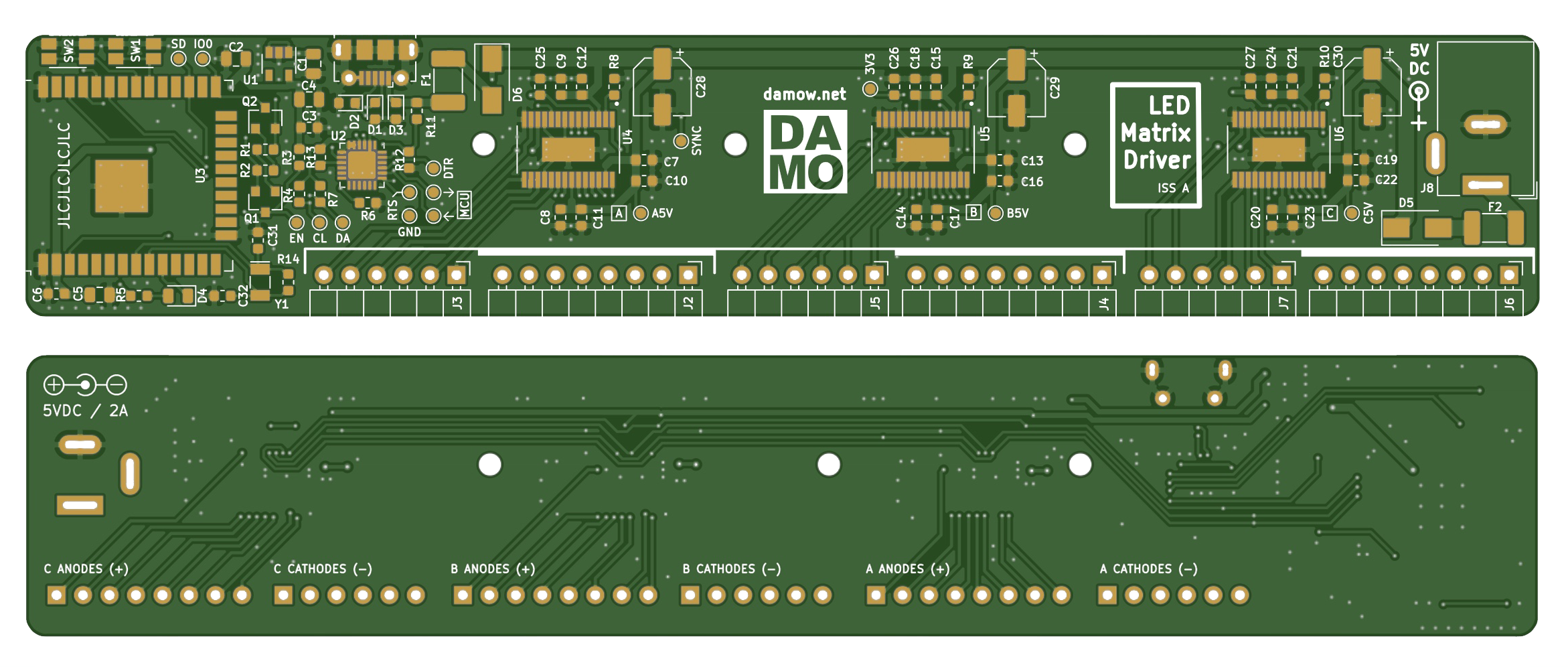 Finished Gerbers of the PCB layout